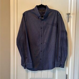 Banana Republic Dark Blue Casual Button-Down Shirt